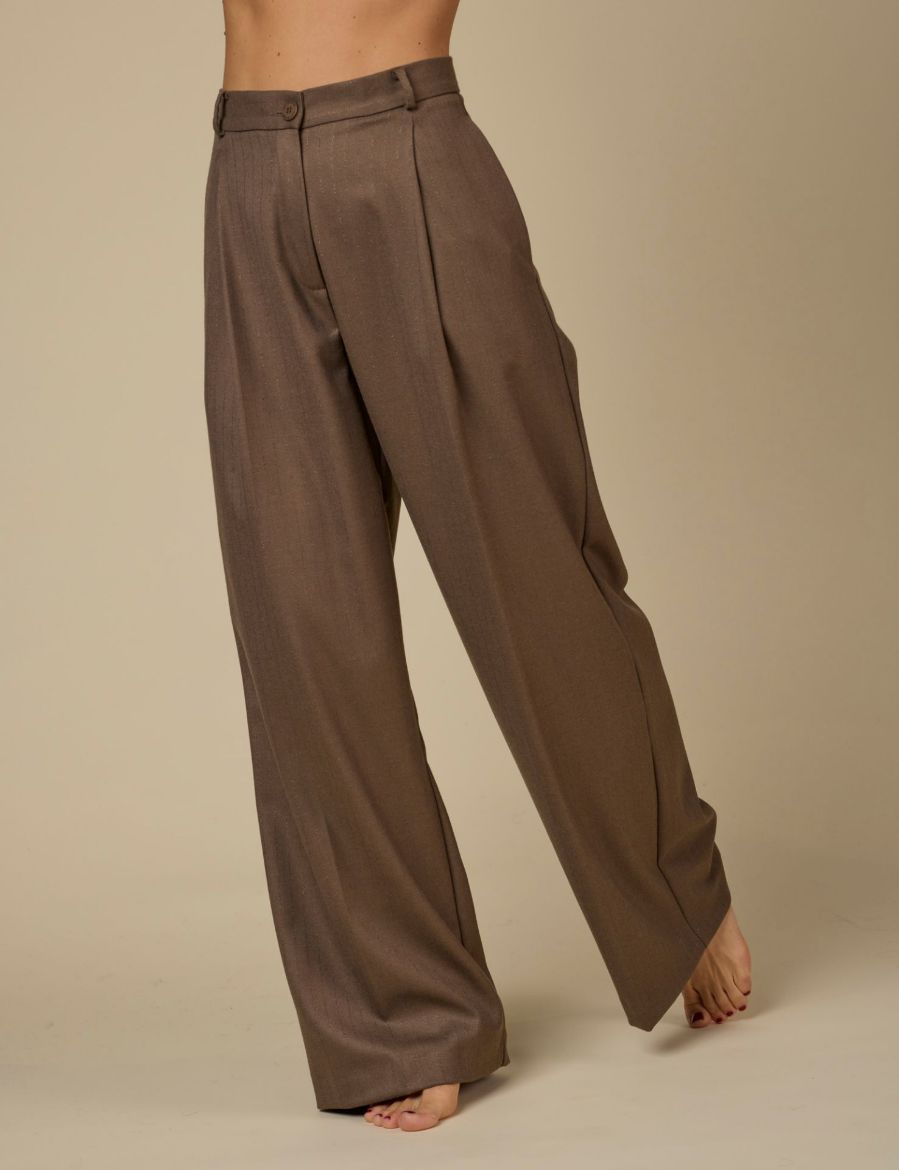 Immagine di PANTALONE GESSATO LUREX