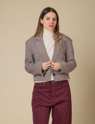 Immagine di BLAZER CROPPED GIOIELLI BORDEAUX