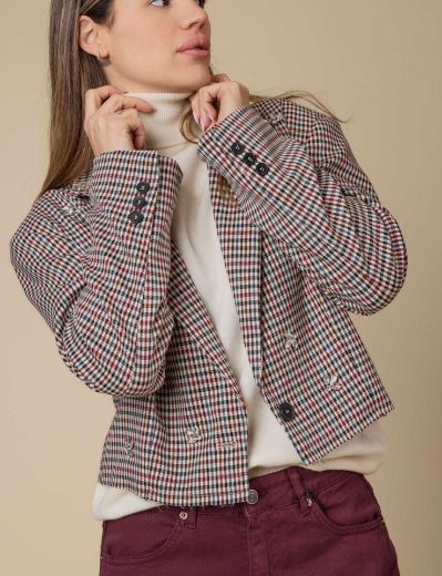 Immagine di BLAZER CROPPED GIOIELLI BORDEAUX