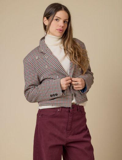 Immagine di BLAZER CROPPED GIOIELLI BORDEAUX