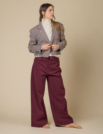 Immagine di BLAZER CROPPED GIOIELLI BORDEAUX