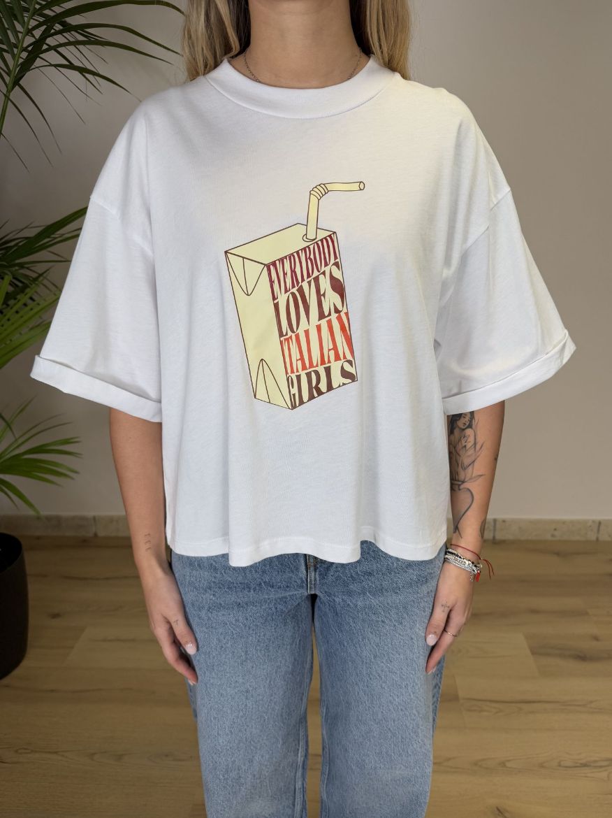 Immagine di T-SHIRT ITALIAN GIRLS