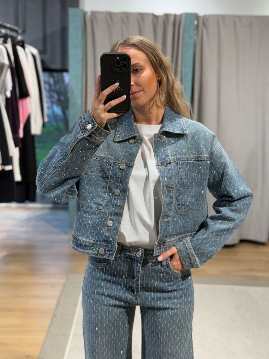 Immagine di GIACCA DENIM STRASS SOPHIE