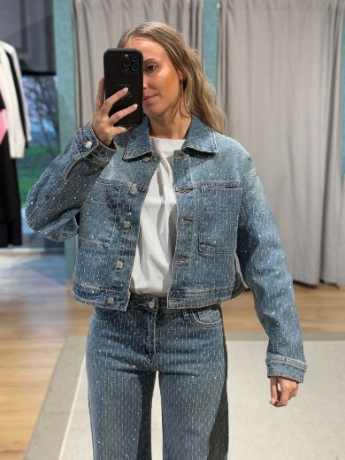 Immagine di GIACCA DENIM STRASS SOPHIE