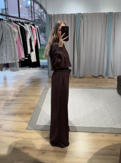 Immagine di FELPA CROP DETTAGLIO SATIN