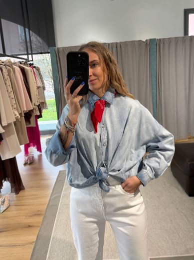 Immagine di CAMICIA DENIM BANDANA