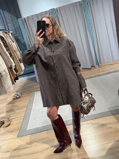 Immagine di CAMICIA OVER RIGHE