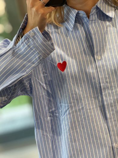 Immagine di CAMICIA STRIPES CUORE