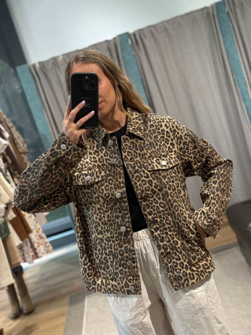 Immagine di GIACCA DENIM TESSA MACULATA
