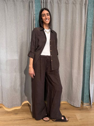 Immagine di PANTALONE LINO ELASTICO