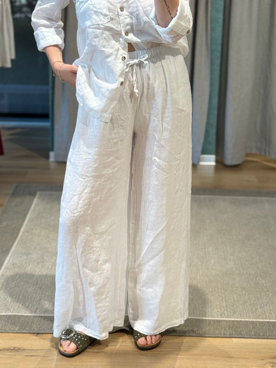 Immagine di PANTALONE LINO ELASTICO