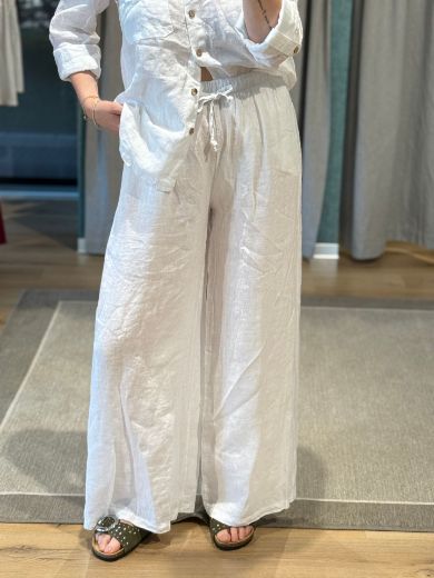 Immagine di PANTALONE LINO ELASTICO