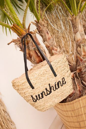Immagine di BORSA IN PAGLIA SUNSHINE