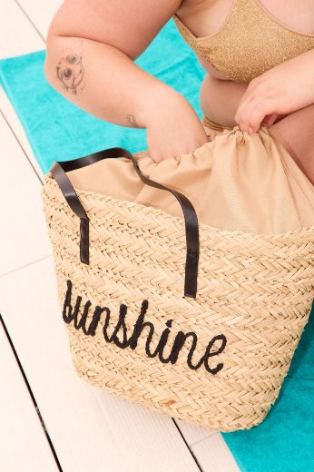 Immagine di BORSA IN PAGLIA SUNSHINE