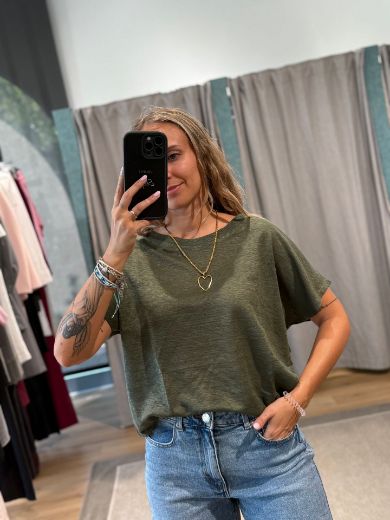 Immagine di T-SHIRT 100% LINO