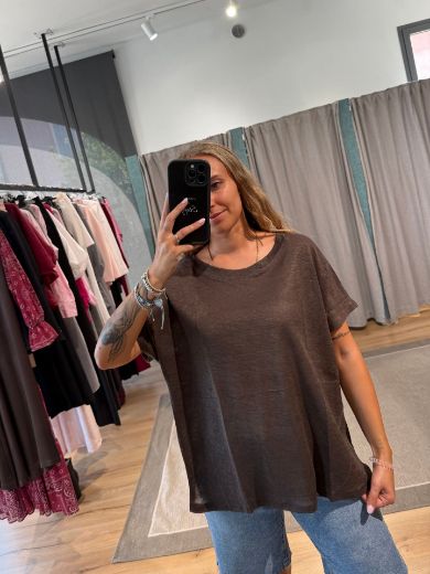 Immagine di T-SHIRT 100% LINO