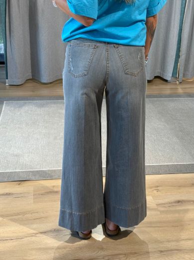 Immagine di JEANS PALAZZO CROPPED GREY