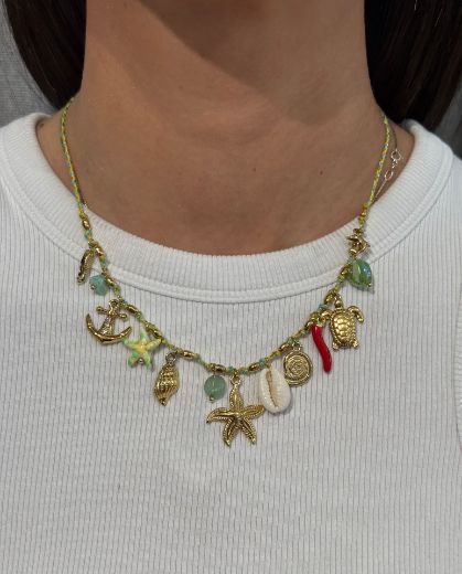 Immagine di COLLANA CORDINO CHARM