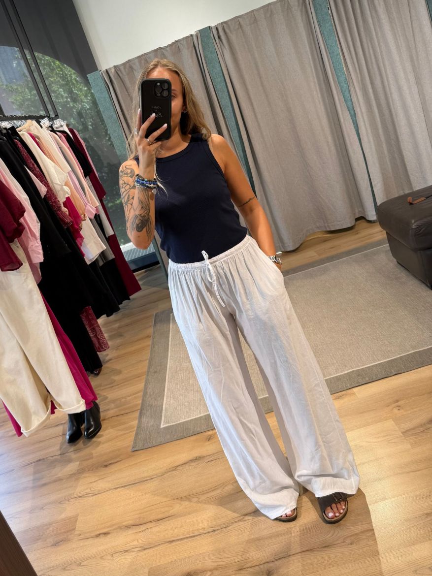 Immagine di PANTALONE LINO VISCOSA