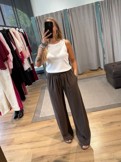 Immagine di PANTALONE LINO VISCOSA