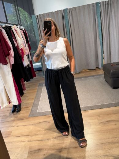 Immagine di PANTALONE LINO VISCOSA
