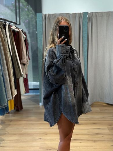 Immagine di CAMICIA DENIM BOTTONI