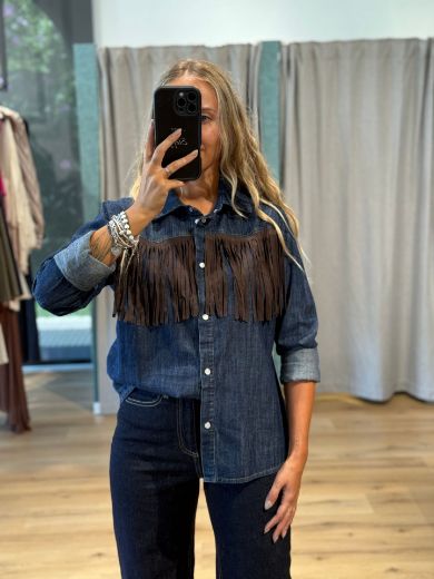 Immagine di CAMICIA DENIM FRANGE