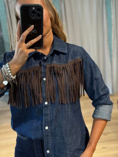 Immagine di CAMICIA DENIM FRANGE