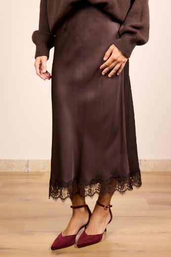 Immagine di GONNA VISCOSA PIZZO