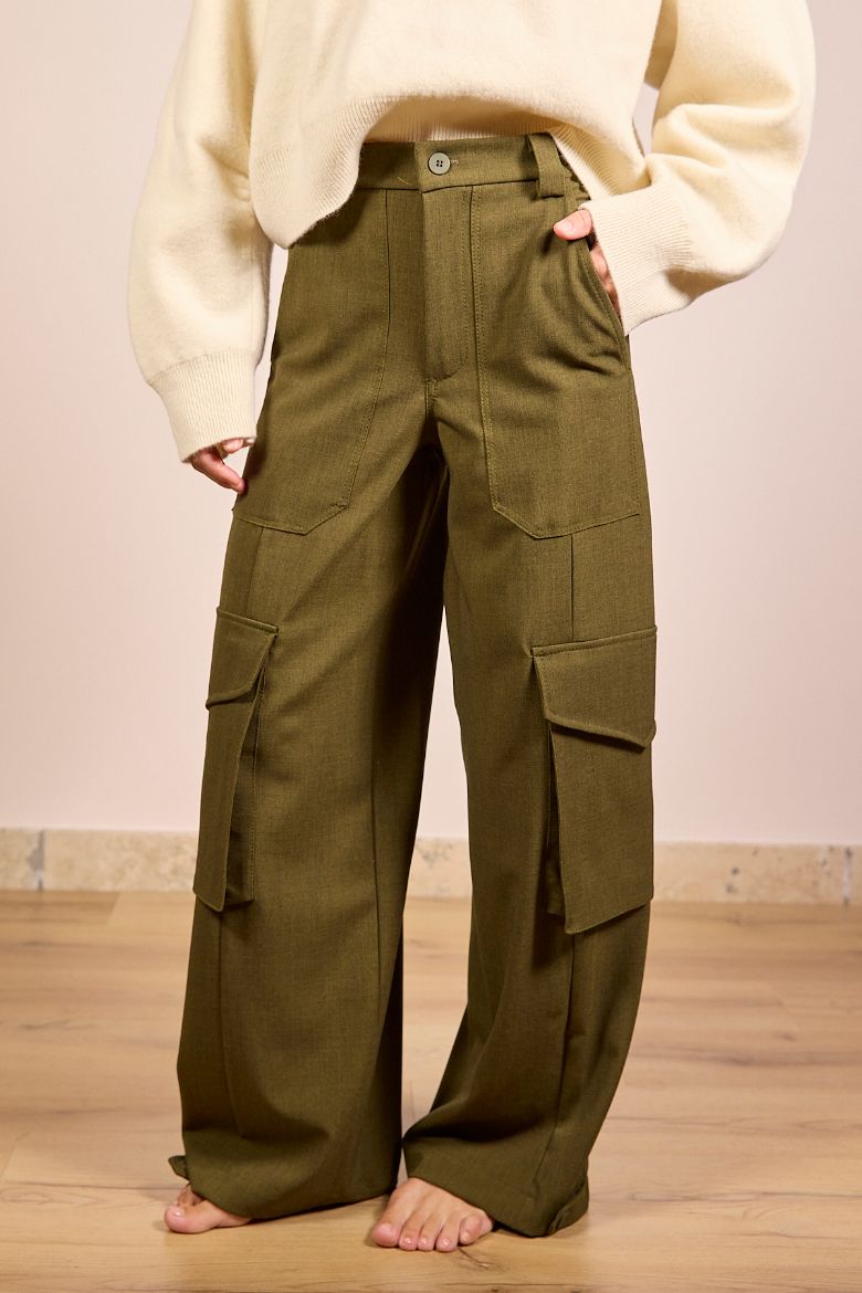 Immagine di PANTALONE CARGO MILITARE