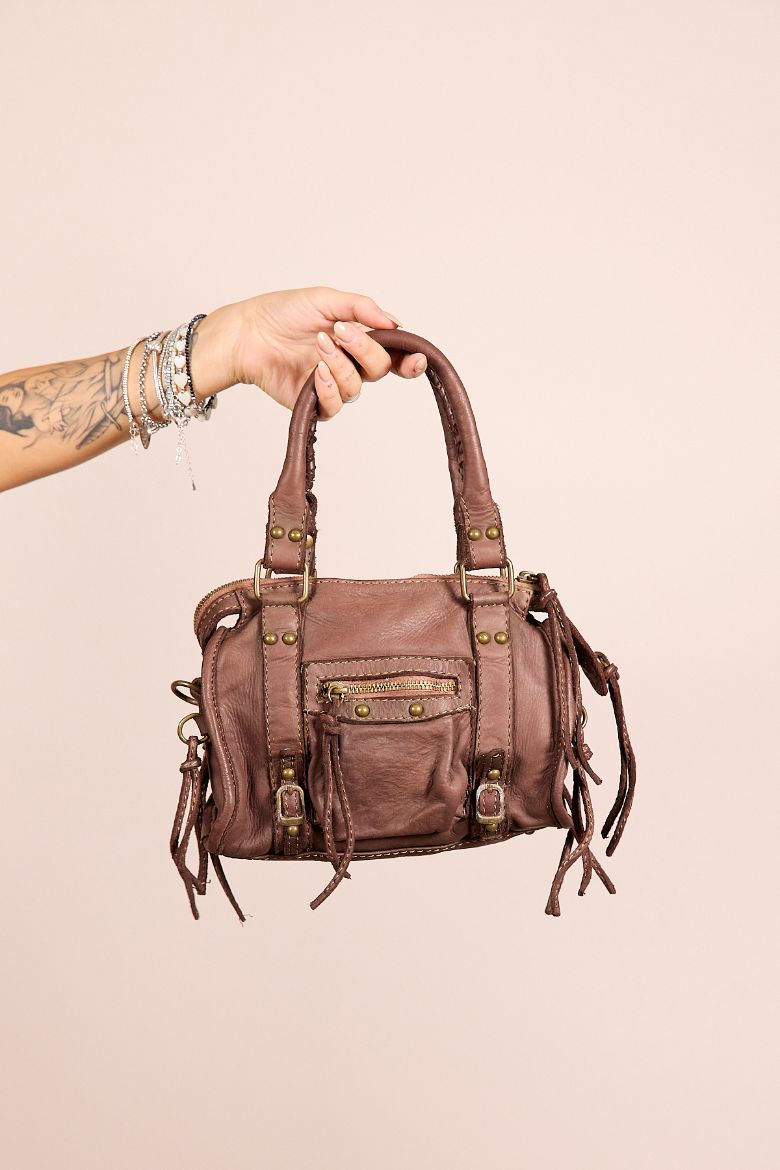 Immagine di BORSA IN PELLE CITY BAG MINI VINTAGE