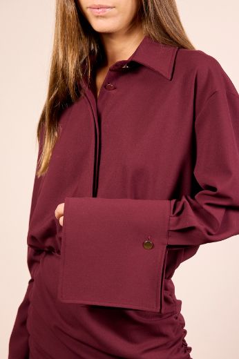 Immagine di ABITO CORTO CHARLOTTE - Disponibile in BORDEAUX, NERO