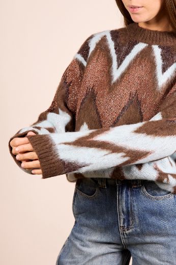 Immagine di MAGLIONE LUREX CHEVRON