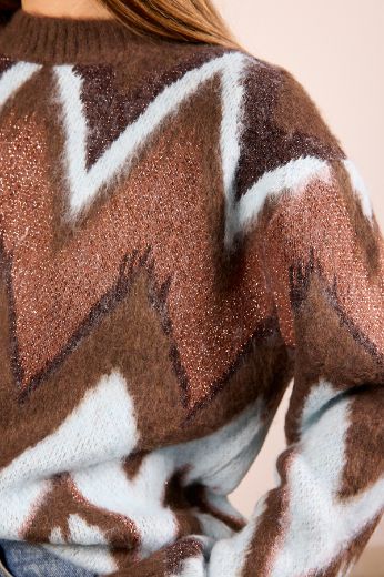 Immagine di MAGLIONE LUREX CHEVRON