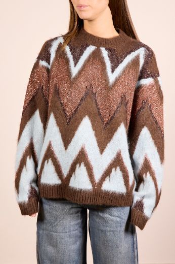 Immagine di MAGLIONE LUREX CHEVRON