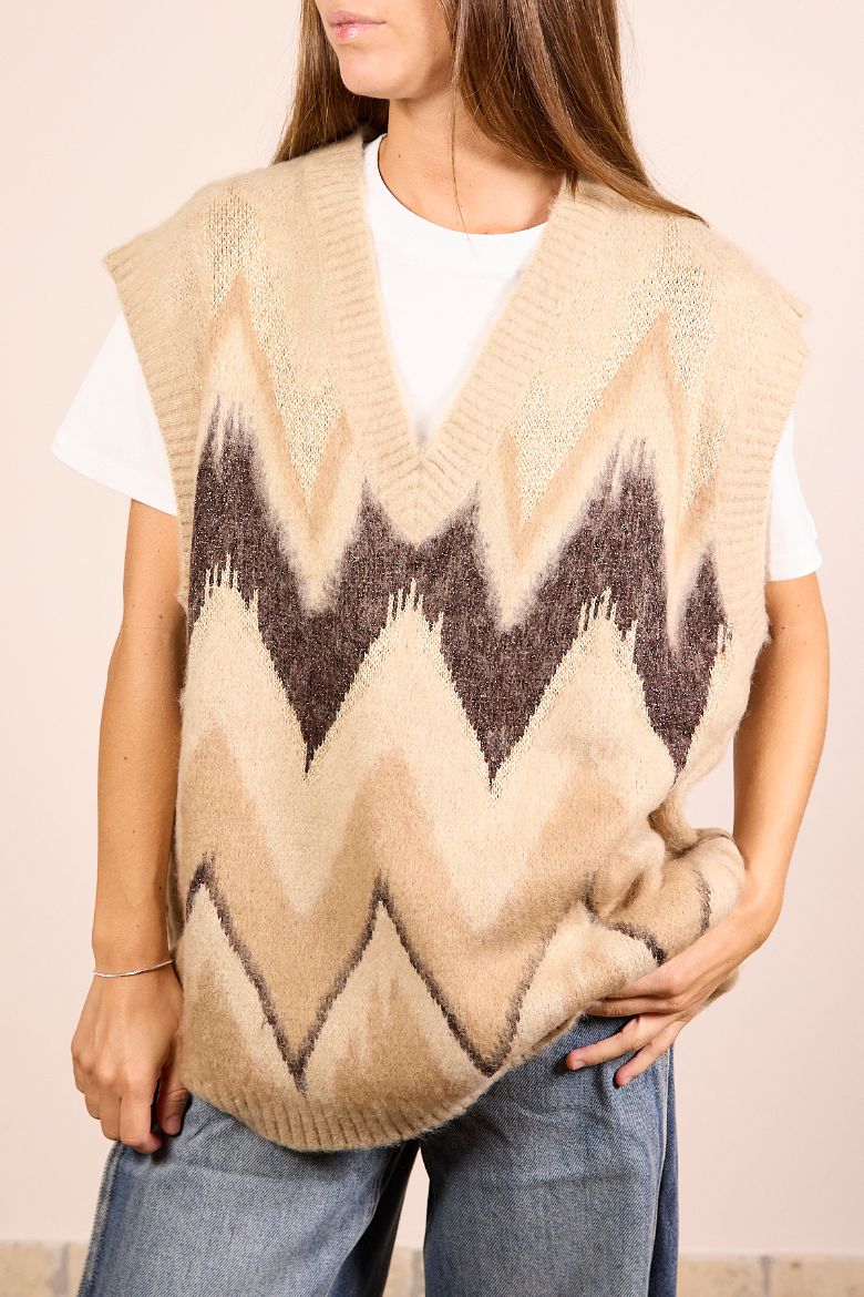 Immagine di GILET LUREX CHEVRON