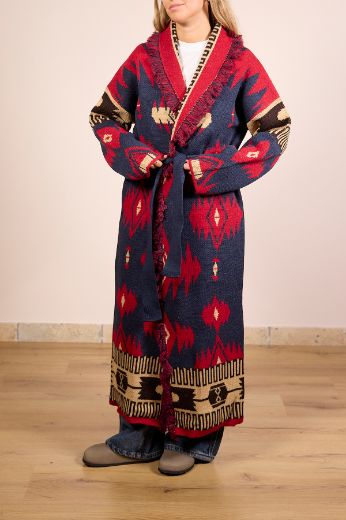 Immagine di CARDIGAN LUNGO ETNICO