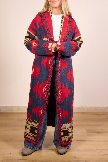 Immagine di CARDIGAN LUNGO ETNICO