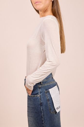 Immagine di MAGLIA MANICA LUNGA MISTO CASHMERE
