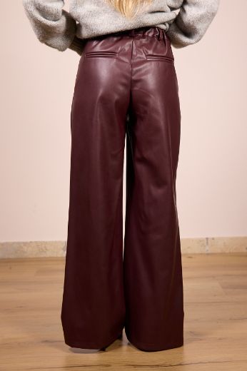 Immagine di PANTALONE DRITTO SIMILPELLE