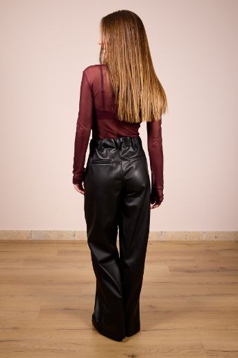 Immagine di PANTALONE DRITTO SIMILPELLE