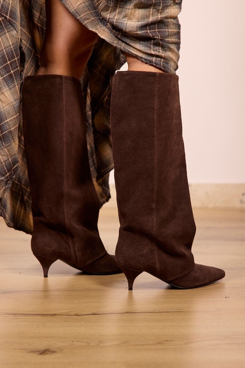 Immagine di STIVALE CAMOSCIO TESTA DI MORO