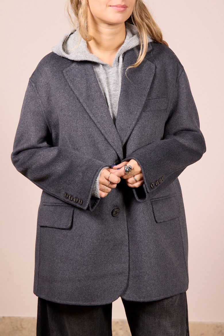 Immagine di CAPPOTTO CORTO - Disponibile in BLU, MARRONE, GRIGIO