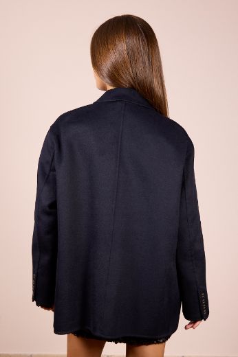 Immagine di CAPPOTTO CORTO - Disponibile in BLU, MARRONE, GRIGIO