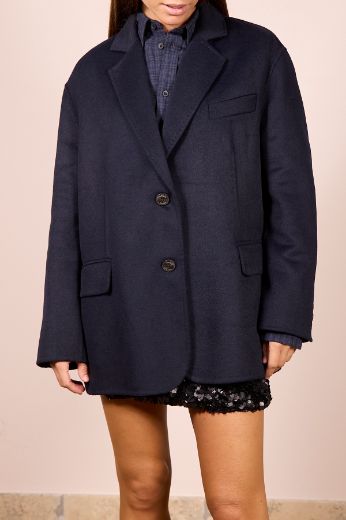 Immagine di CAPPOTTO CORTO - Disponibile in BLU, MARRONE, GRIGIO