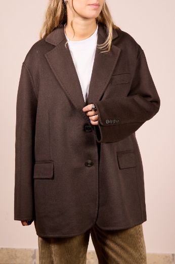 Immagine di CAPPOTTO CORTO - Disponibile in BLU, MARRONE, GRIGIO