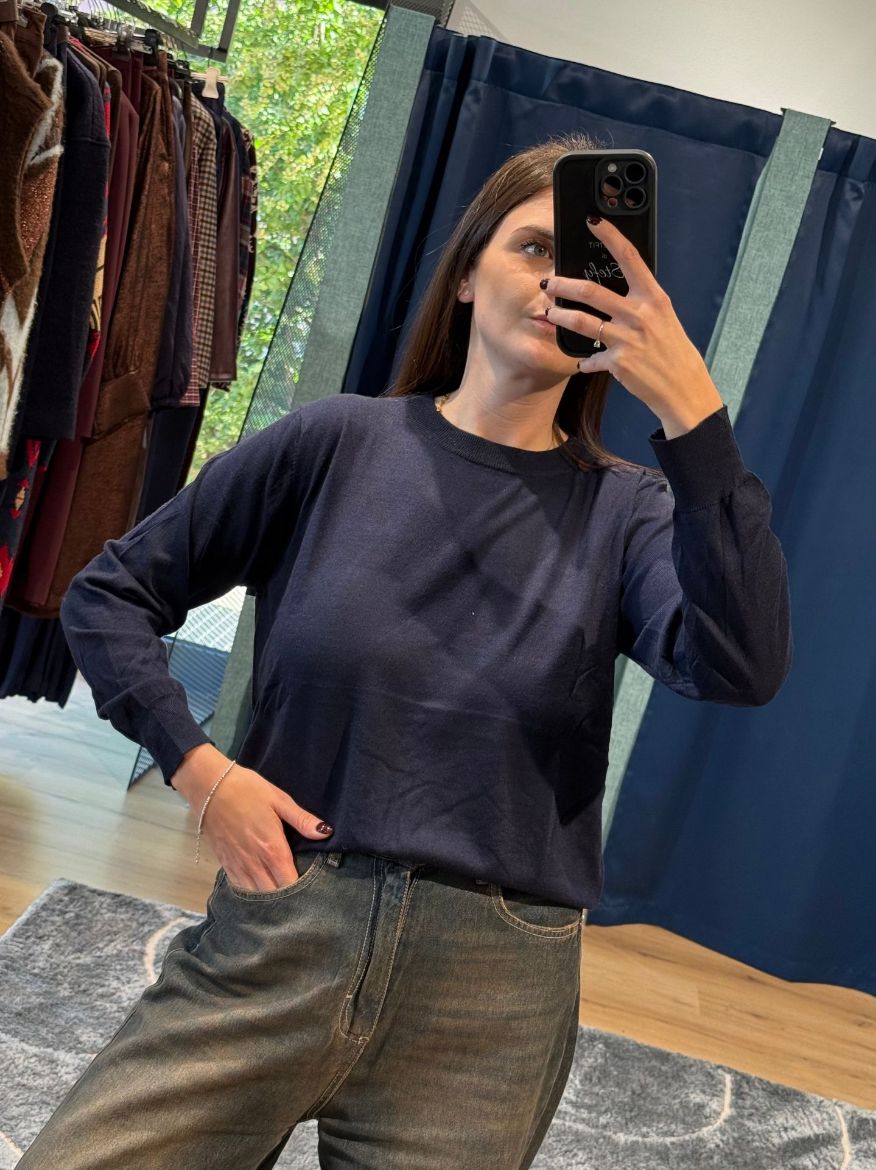 Immagine di MAGLIONCINO BASIC MISTO CASHMERE