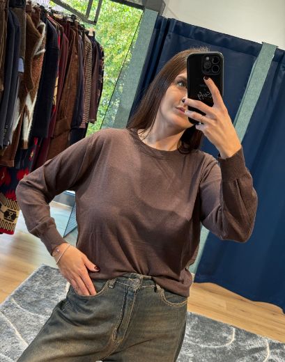 Immagine di MAGLIONCINO BASIC MISTO CASHMERE