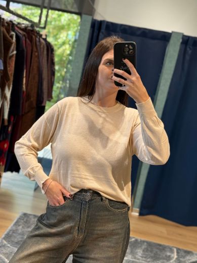 Immagine di MAGLIONCINO BASIC MISTO CASHMERE