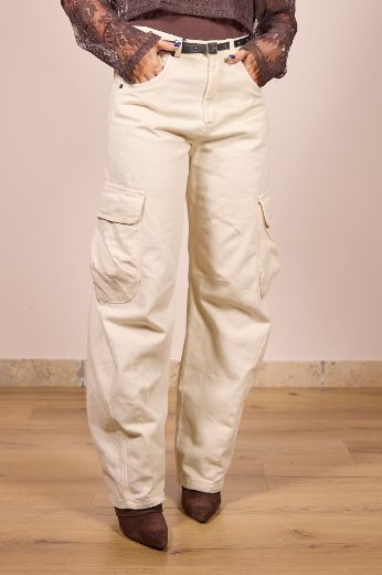 Immagine di PANTALONE TASCONI - Disponibile in BURRO, MARRONE